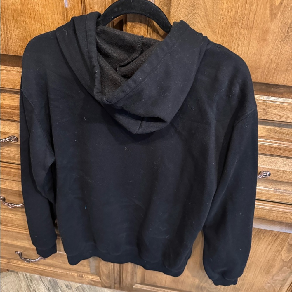Peanuts Black Hoodie with Snoopy Graphic - Picture 4 of 4